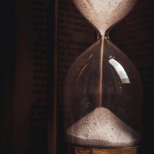 Zandloper, de ontspanning tijdens hypnose